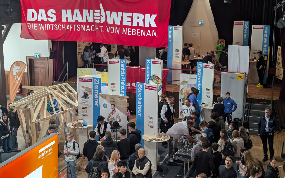 Erfolgreiche Ausbildungsmesse rückt Handwerksberufe in den Fokus
